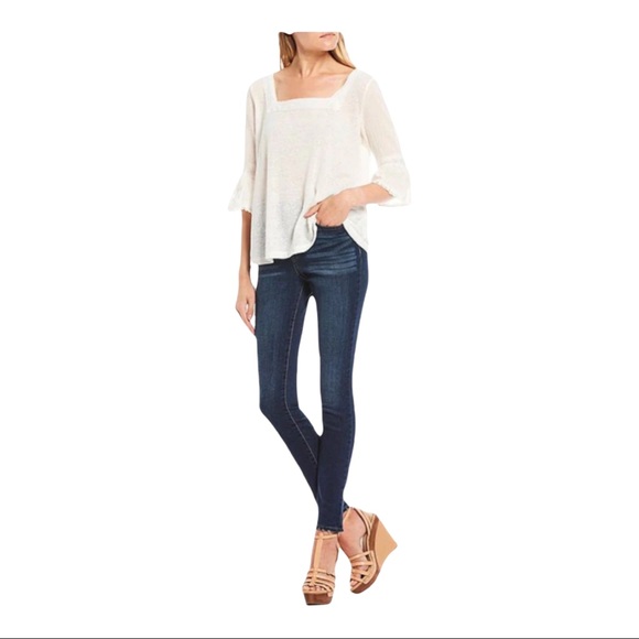 Jessica Simpson Pants - Jessica Simpson High Rise Ankle Jeans Medium Blue Denim Skinny Straight NEW